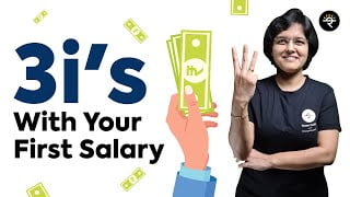 what to do with your first salary